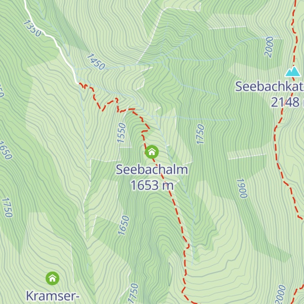 Map of Seebachalm