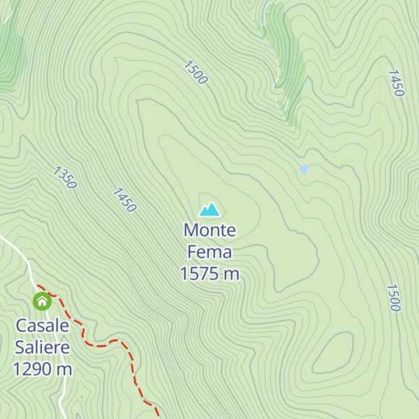 Map of Monte Fema