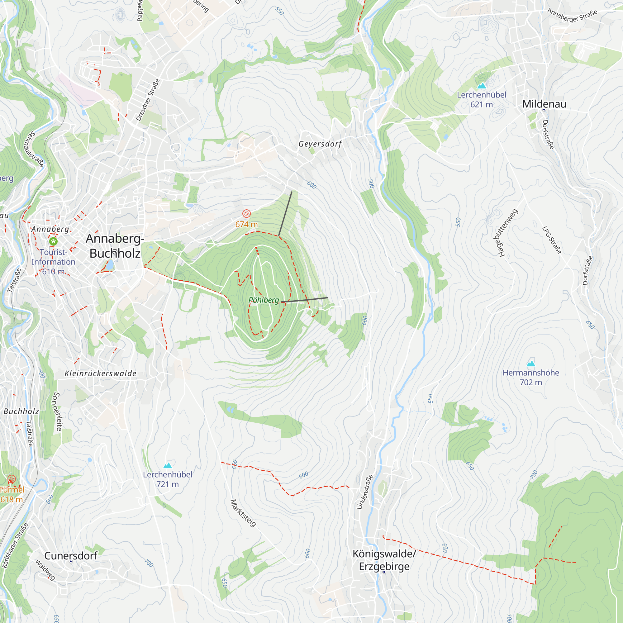 Skihütte SC Norweger map