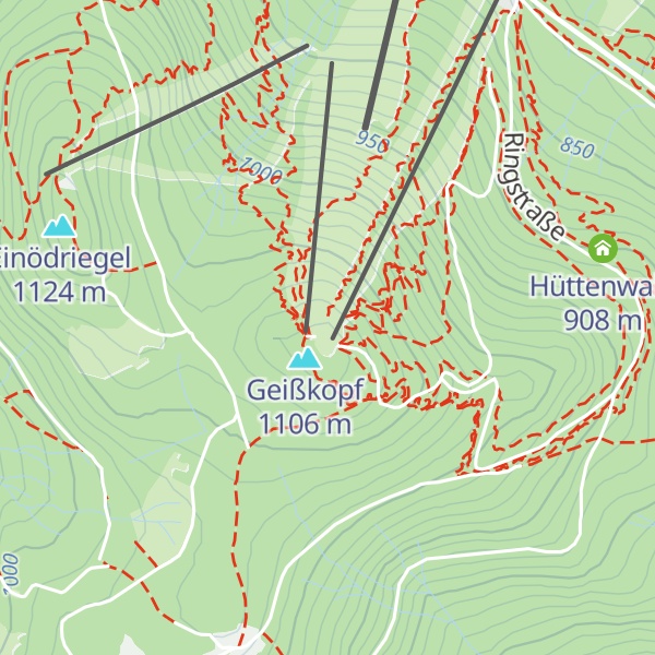 Map of Geisskopfhütte