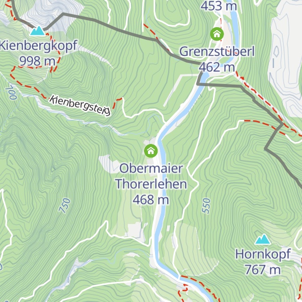 Map of Obermaier Thorerlehen