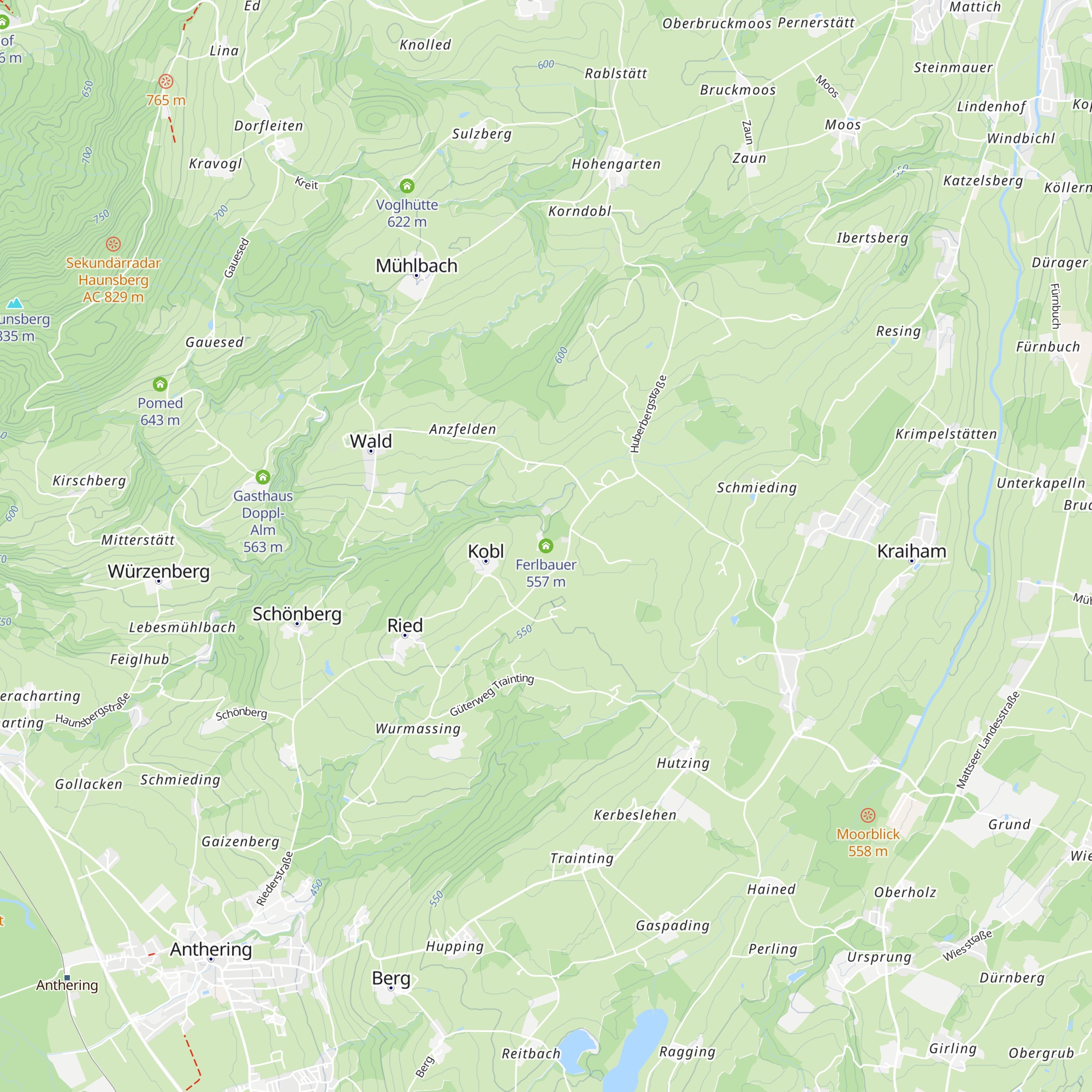 Ferlbauer map
