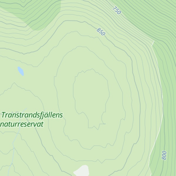 Map of Synddalskläppen