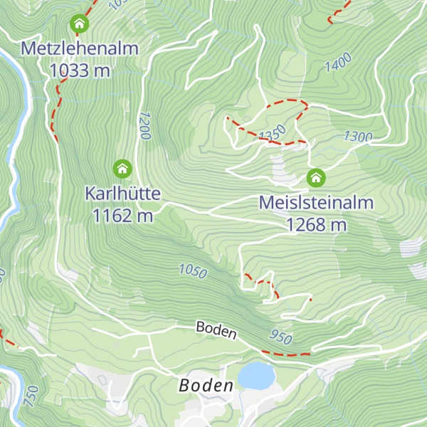 Map of Hackeralm