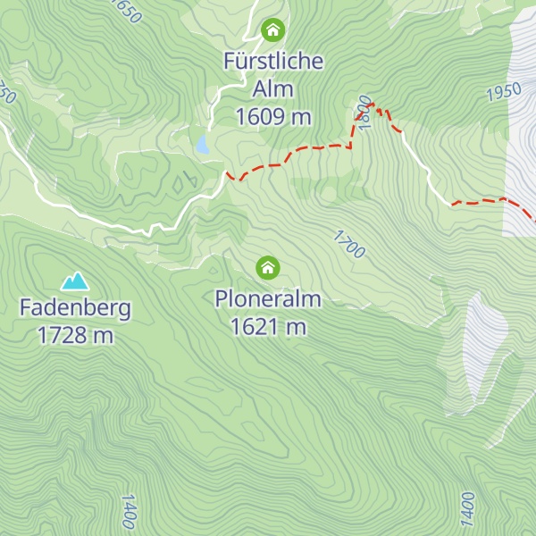 Map of Ploneralm