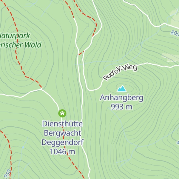 Map of Ernst Josef Hütte