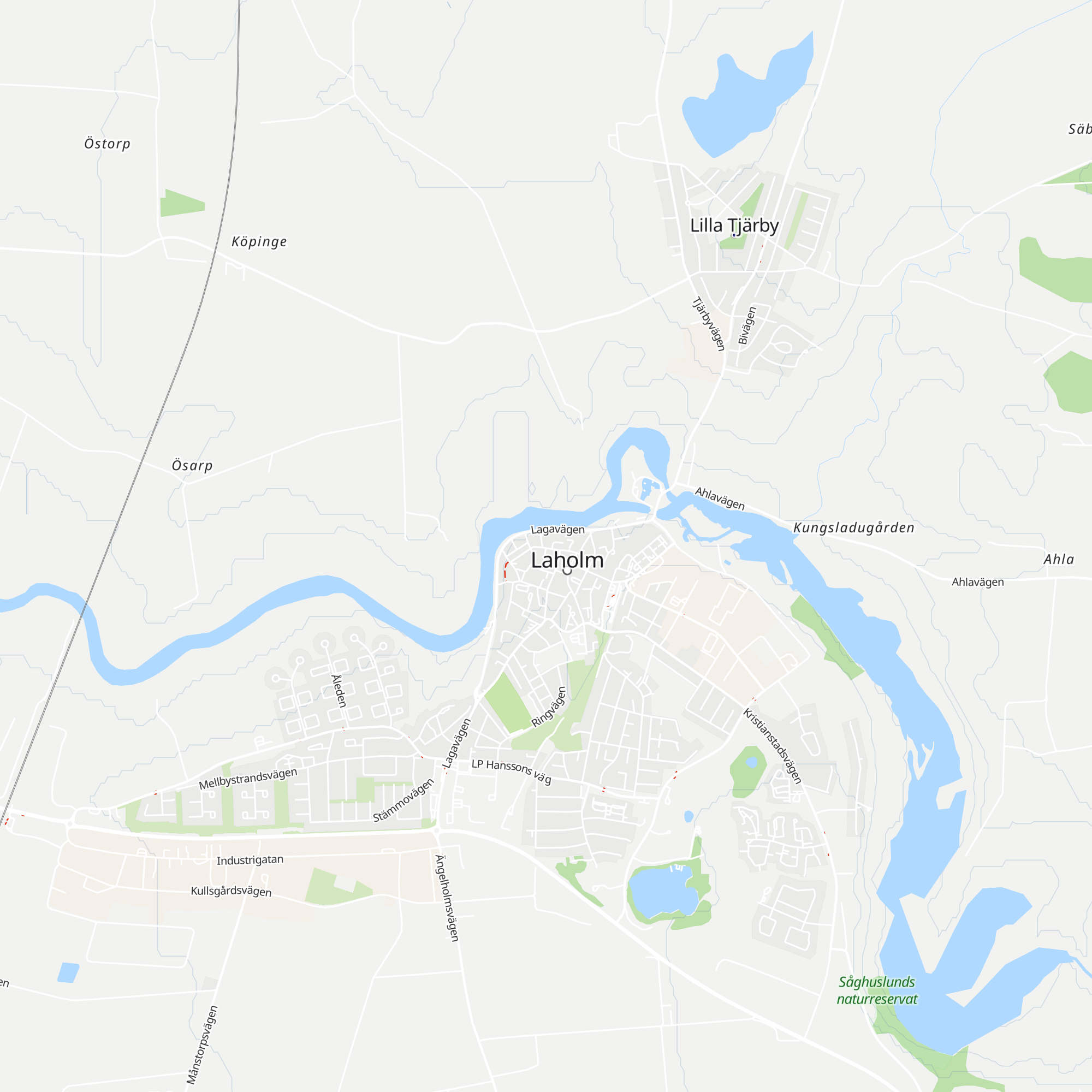 Laholms Turistbyrå map