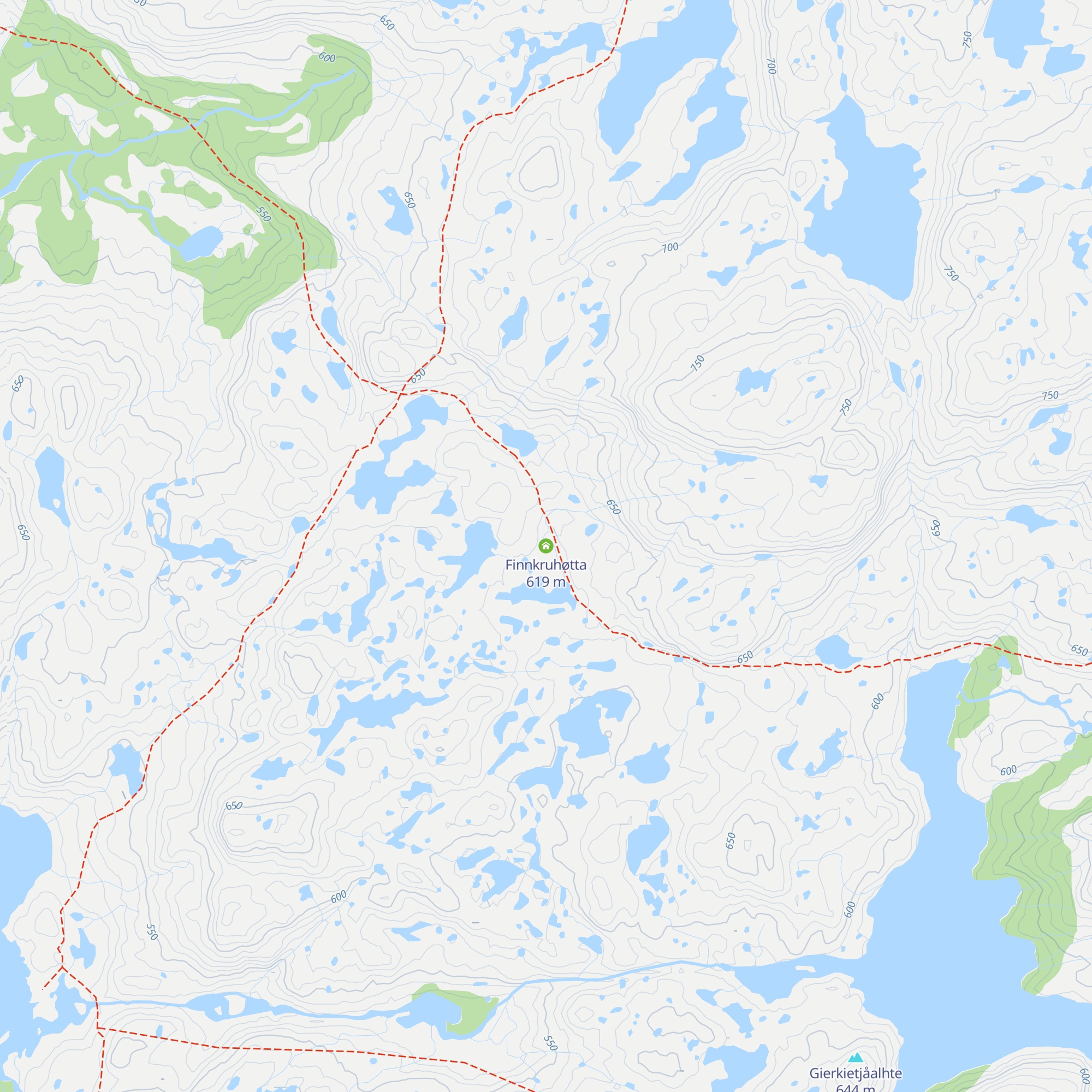 Finnkruhøtta map
