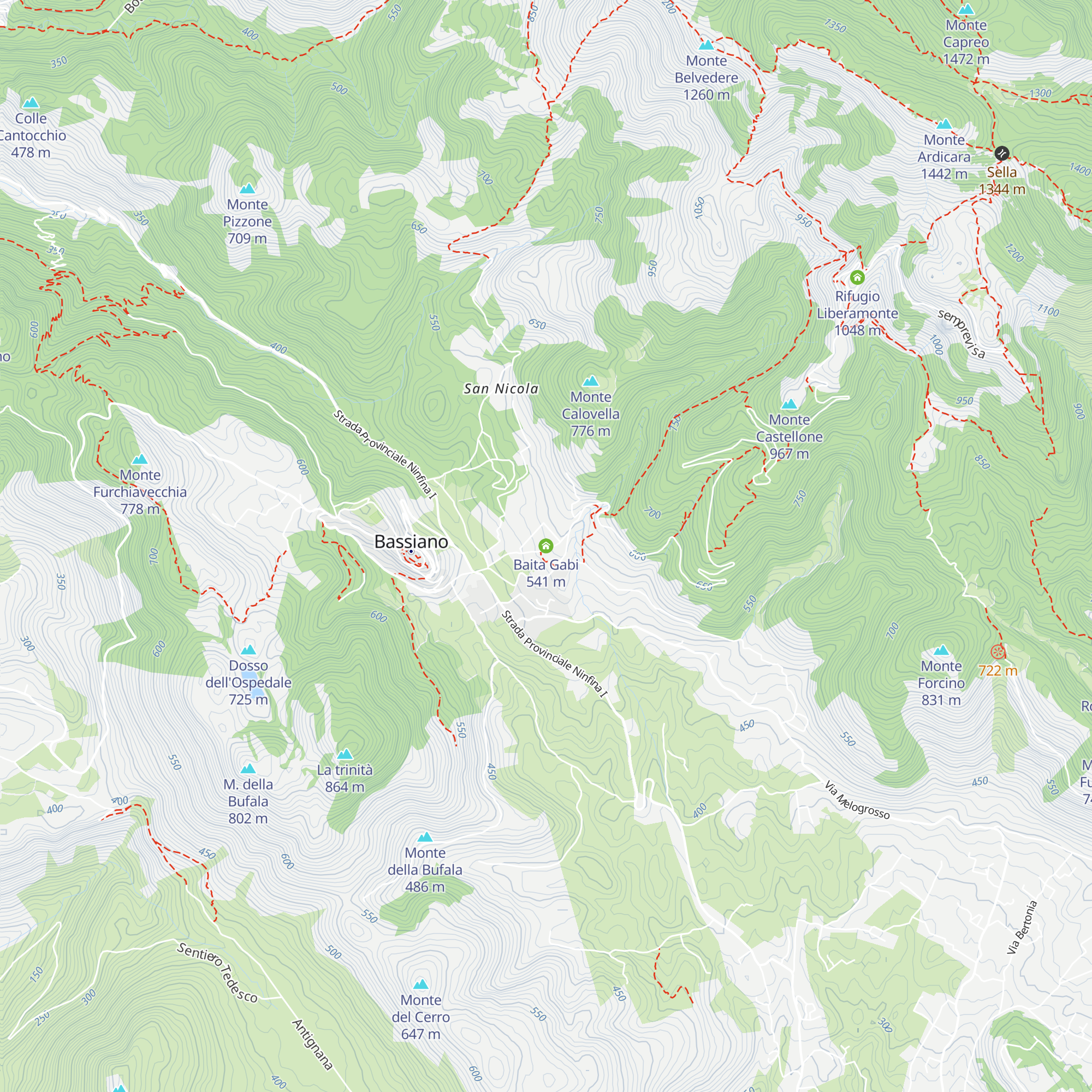 Baita Gabi map