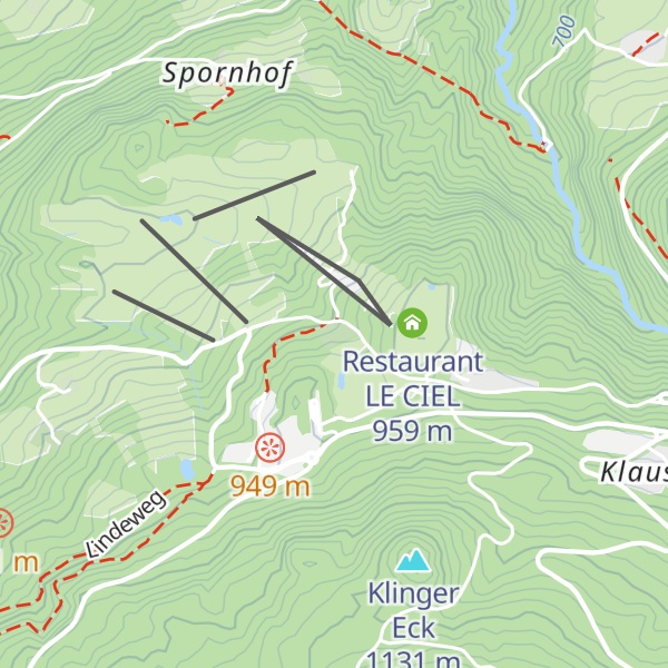 Map of Hotel Zum Türken