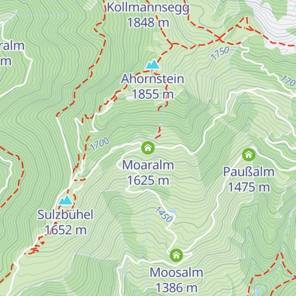 Map of Moaralm
