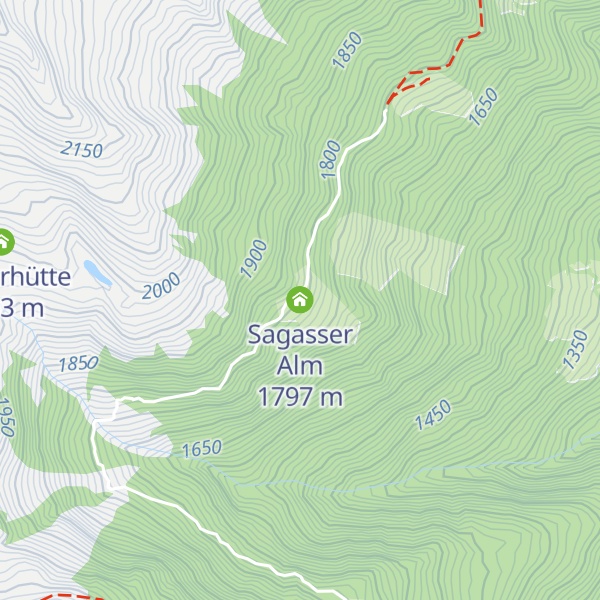 Map of Sagasser Alm