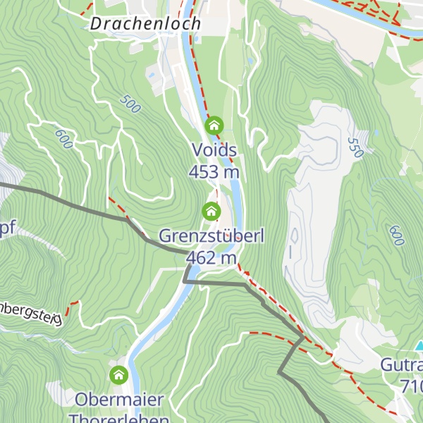 Map of Grenzstüberl