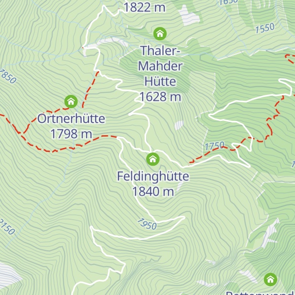 Map of Simonlipp-Hütte