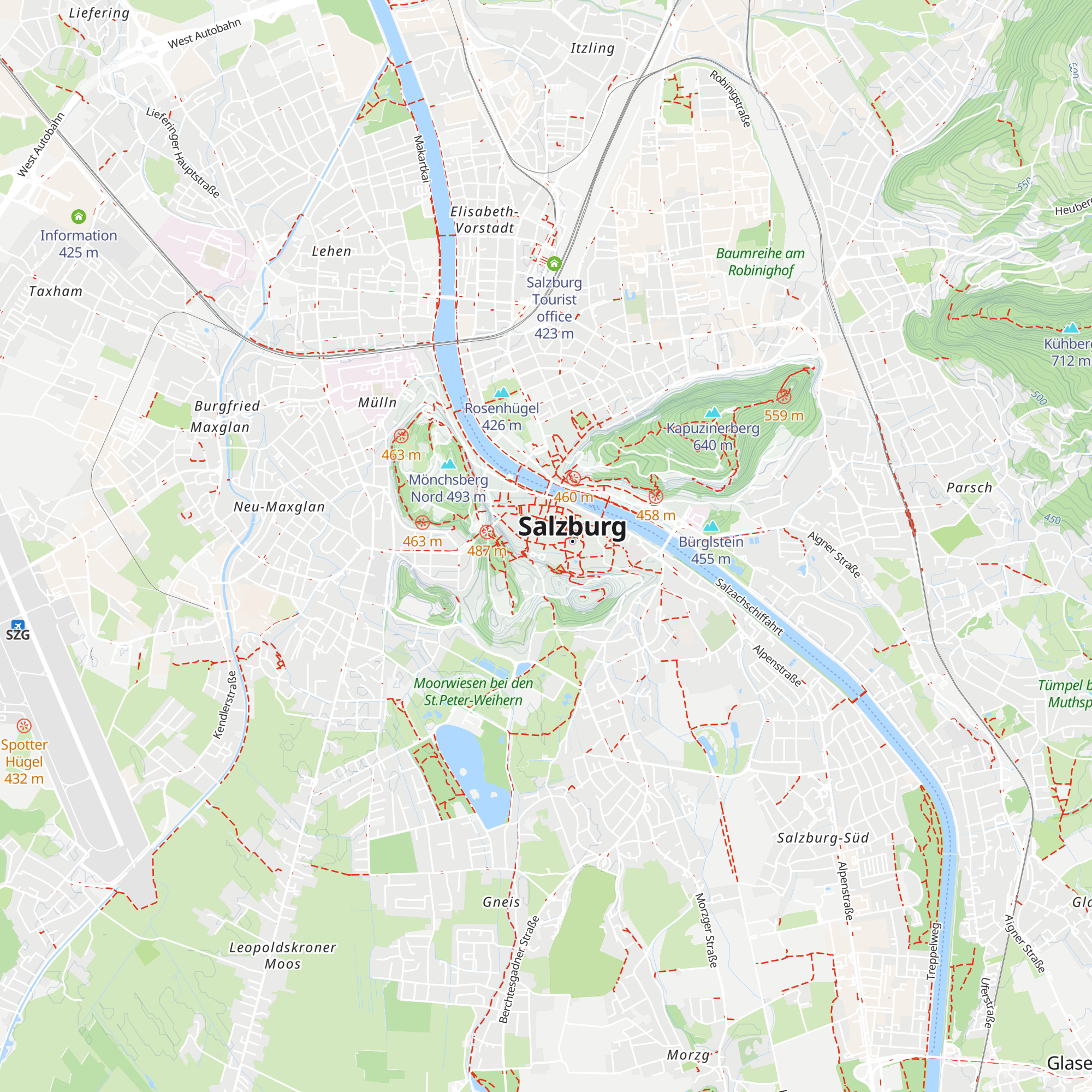 Infopoint kirchen map