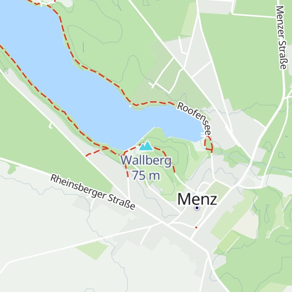 Map of Wallberg