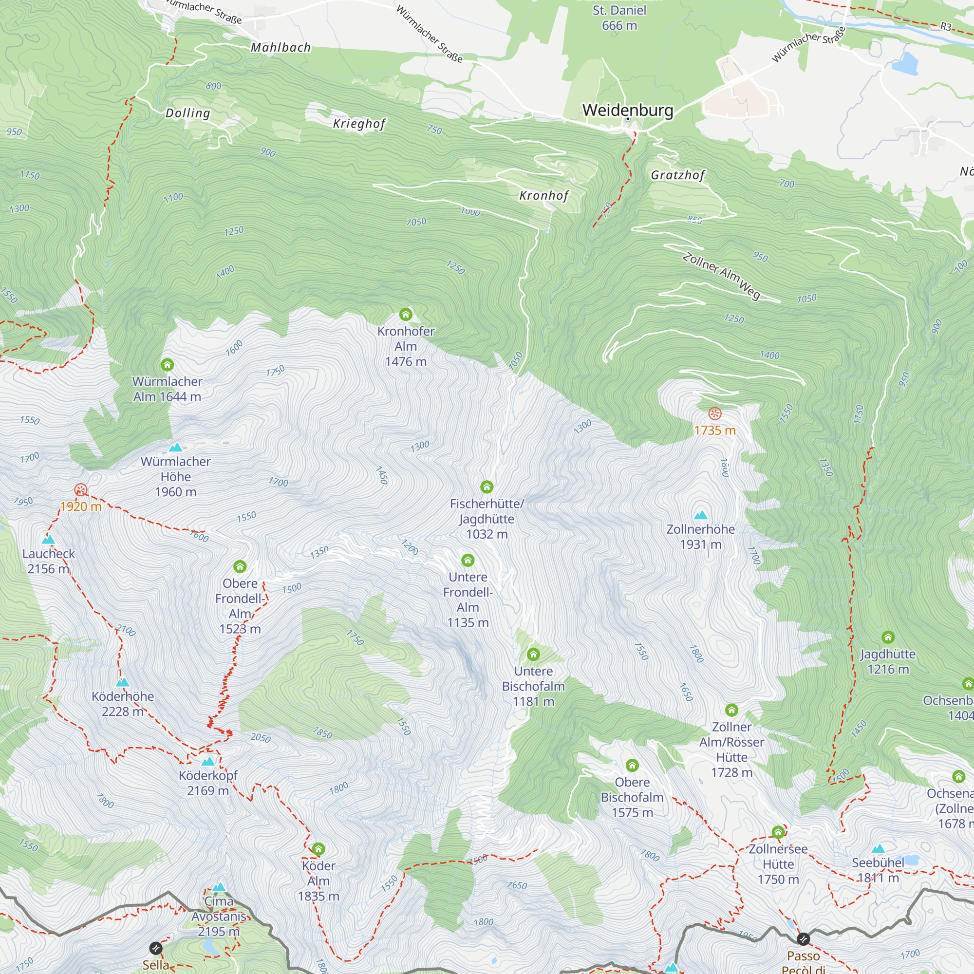 Fischerhütte/Jagdhütte map