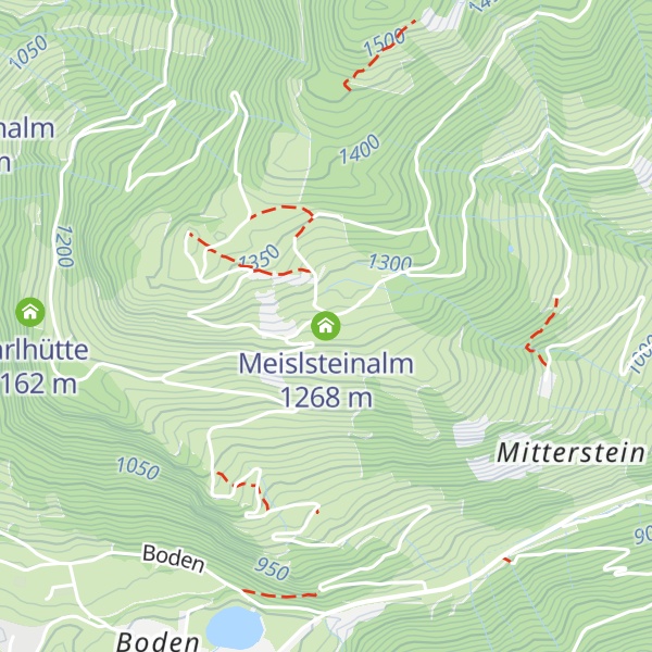 Map of Meislsteinalm