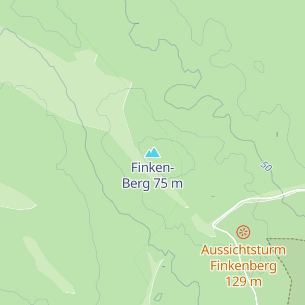 Map of Finken-Berg