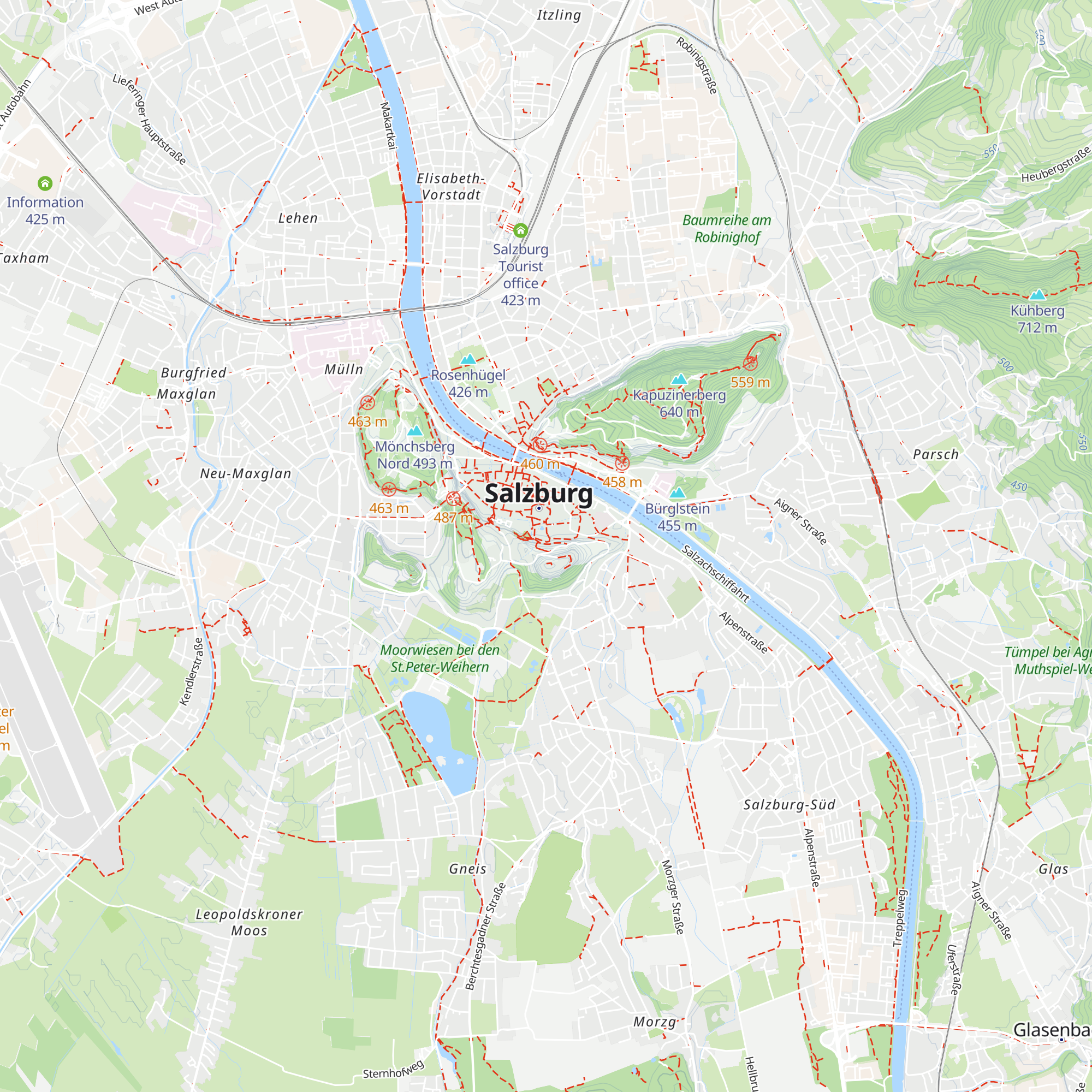 Restaurant Stiegl-Keller map