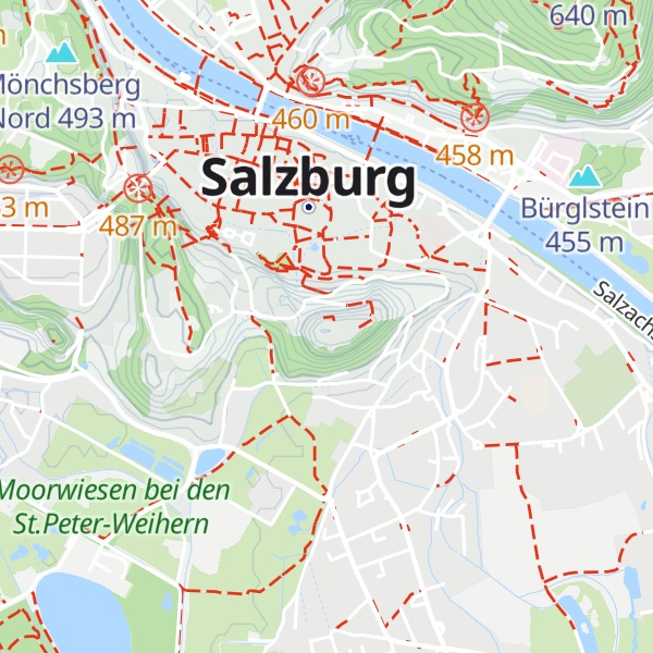 Map of Festungsberg