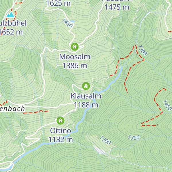 Map of Klausalm