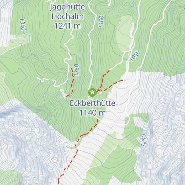 Map of Eckberthütte