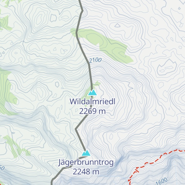 Map of Wildalmriedl