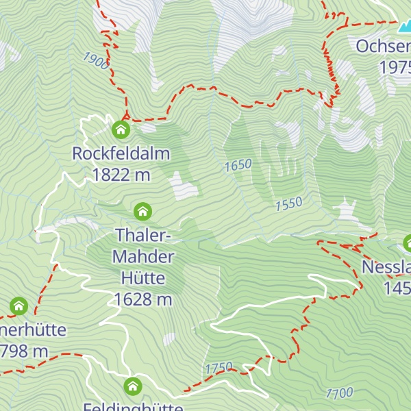 Map of Kurzhütte