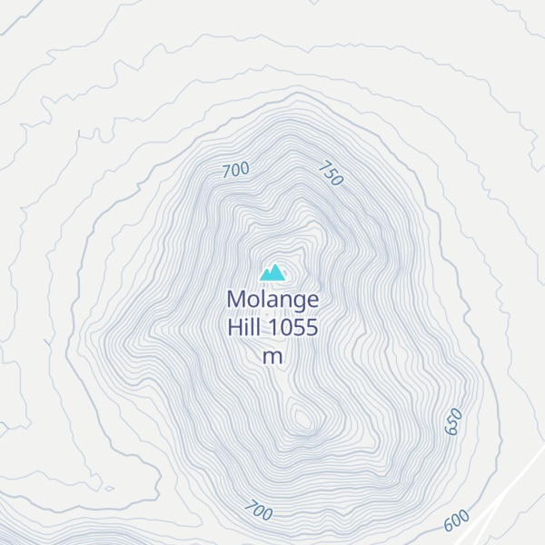Map of Molange Hill