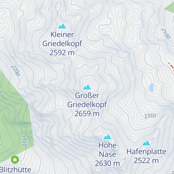 Map of Großer Griedelkopf