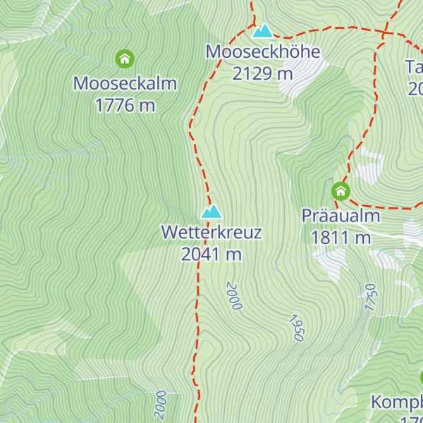 Map of Wetterkreuz