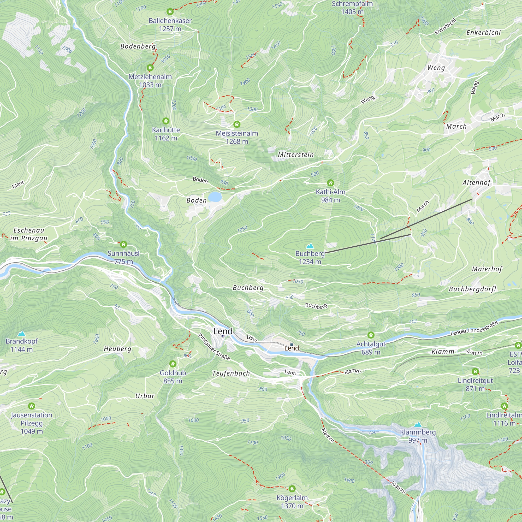Mosertenn map