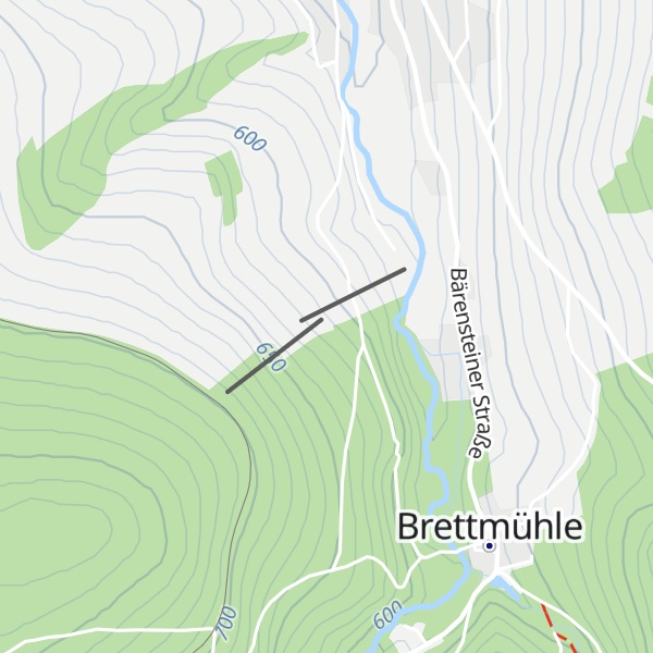 Map of Skihütte des Sportverein Pöhlatal Königswalde/Erzgebirge e.V.
