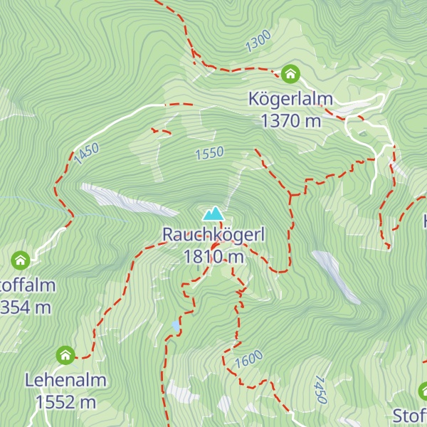Map of Rauchkögerl