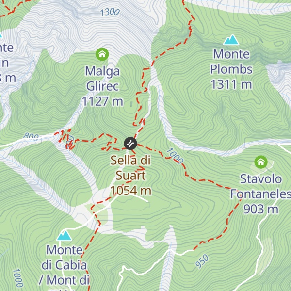 Map of Stavolo Suart