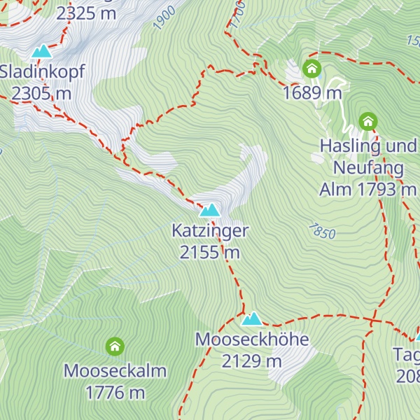 Map of Katzinger
