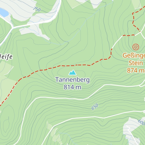 Map of Tannenberg