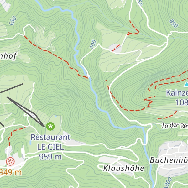 Map of Wasserschloss Larosbach Wasserstollen