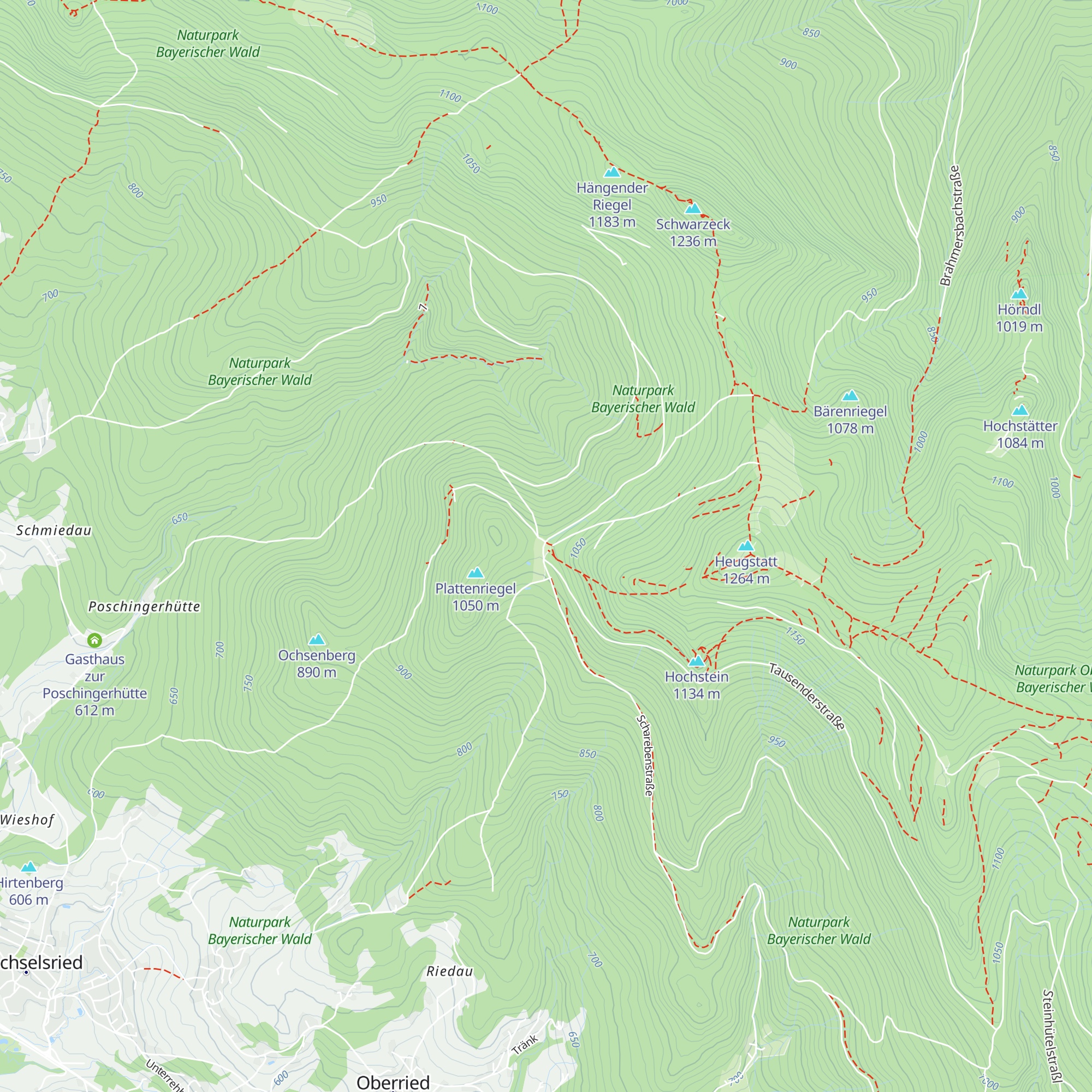 Berghütte Schareben map
