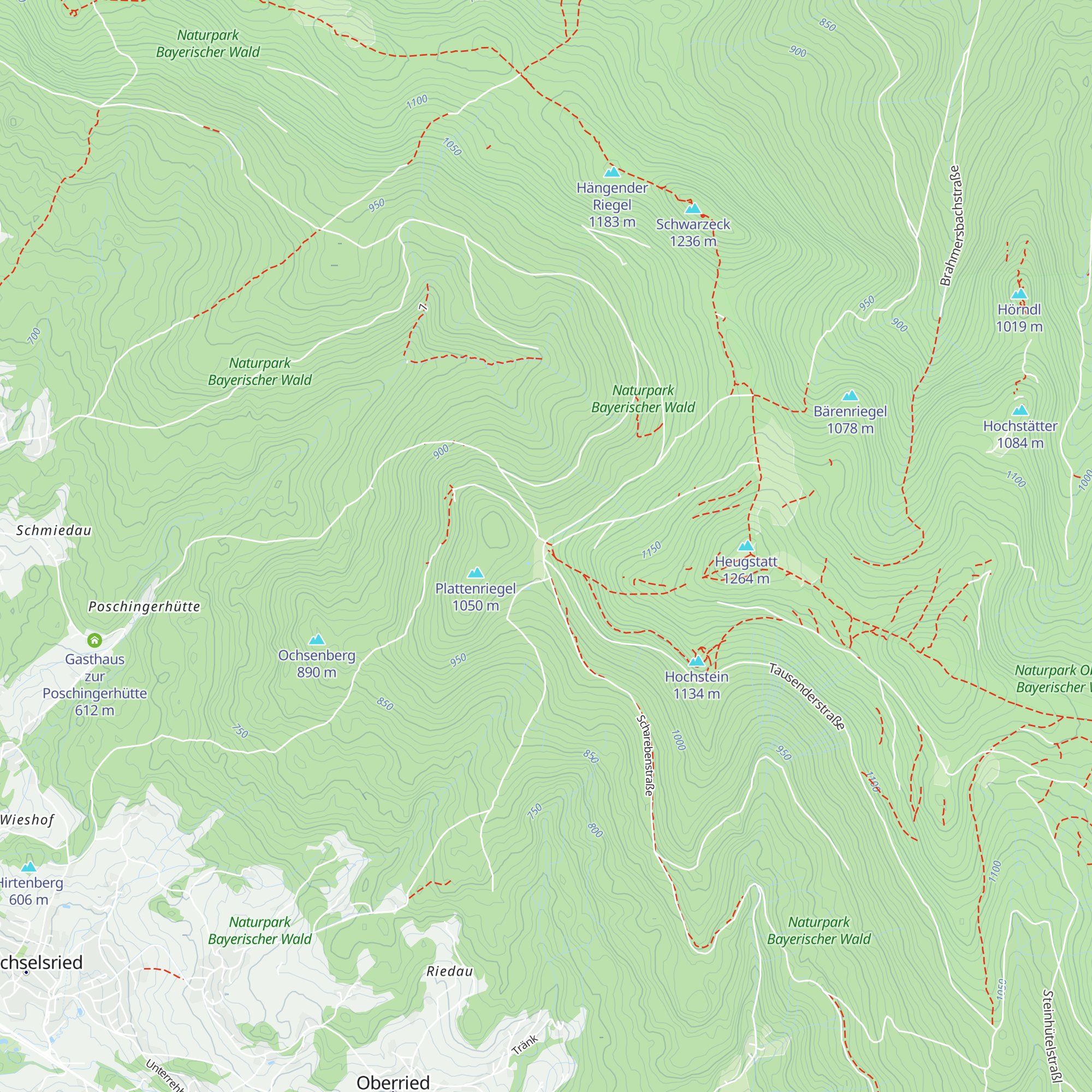 Berghütte Schareben map