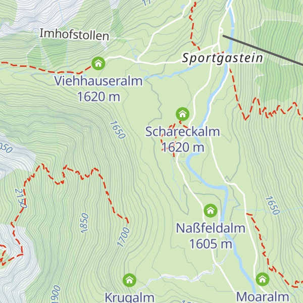 Map of Moisesalm