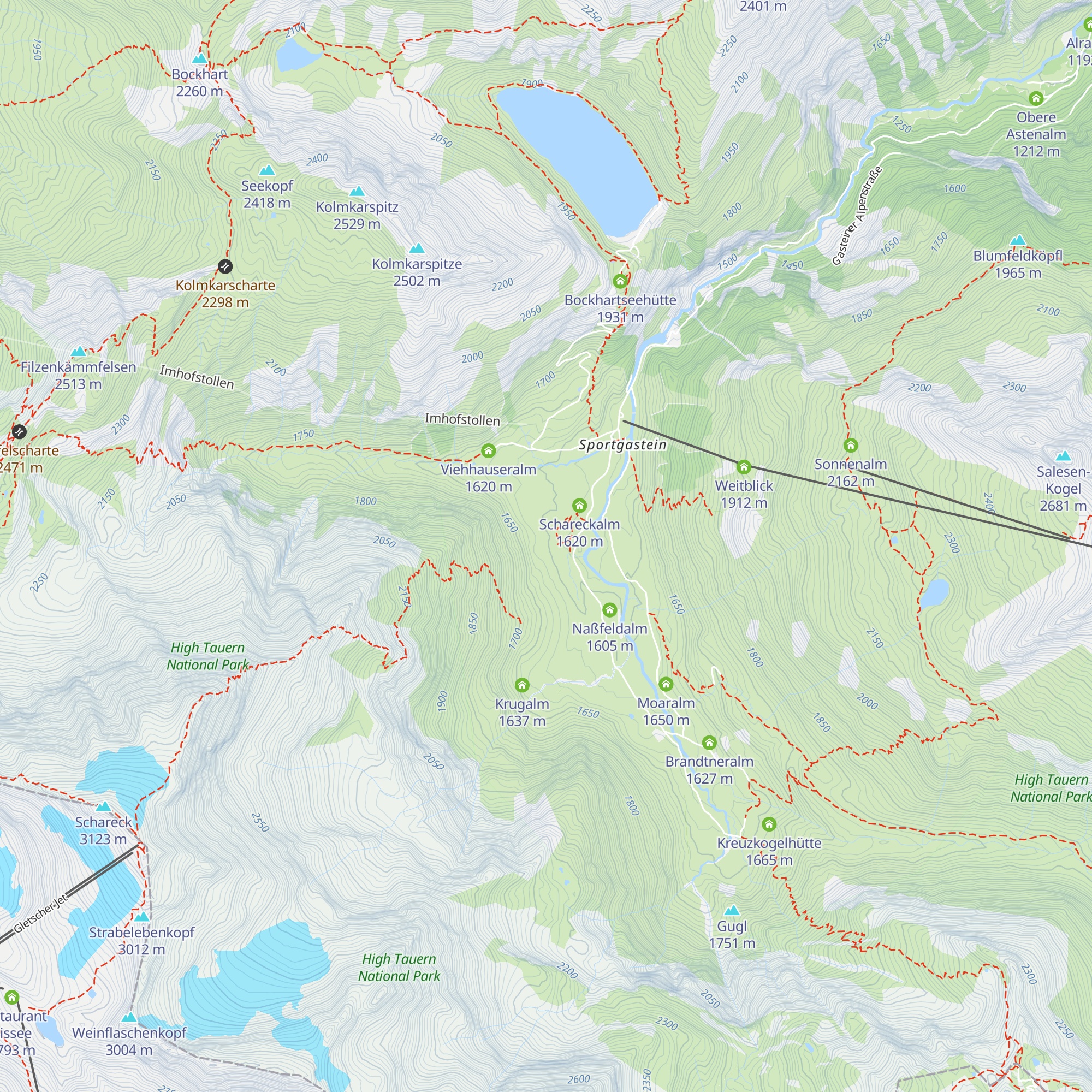 Moisesalm map