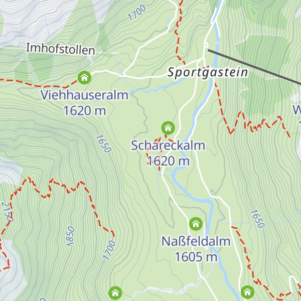 Map of Lackneralm