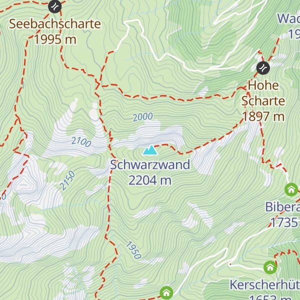 Map of Schwarzwand