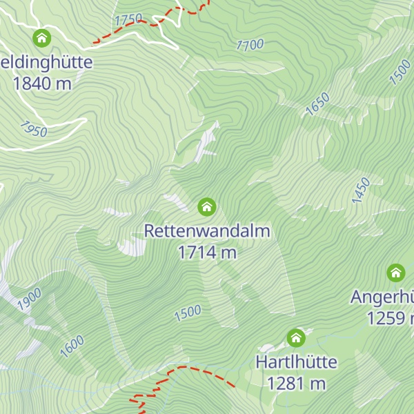 Map of Rettenwandalm