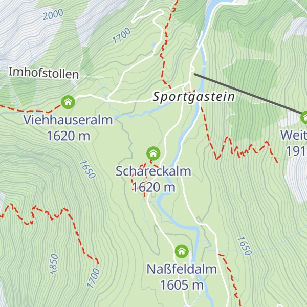 Map of Schareckalm