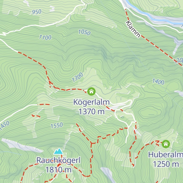 Map of Kögerlalm