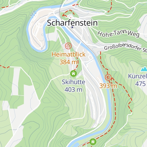 Map of Skihütte