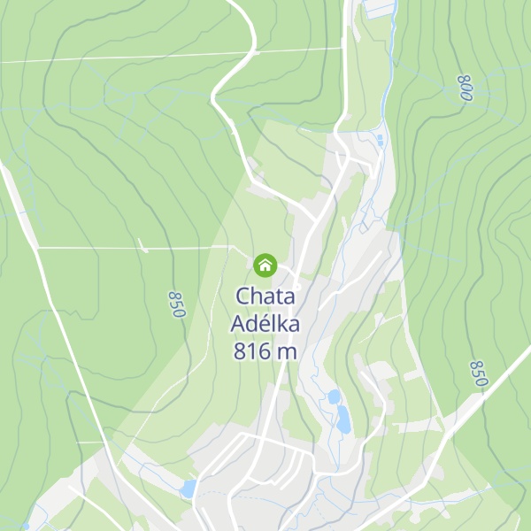 Map of Chata Adélka